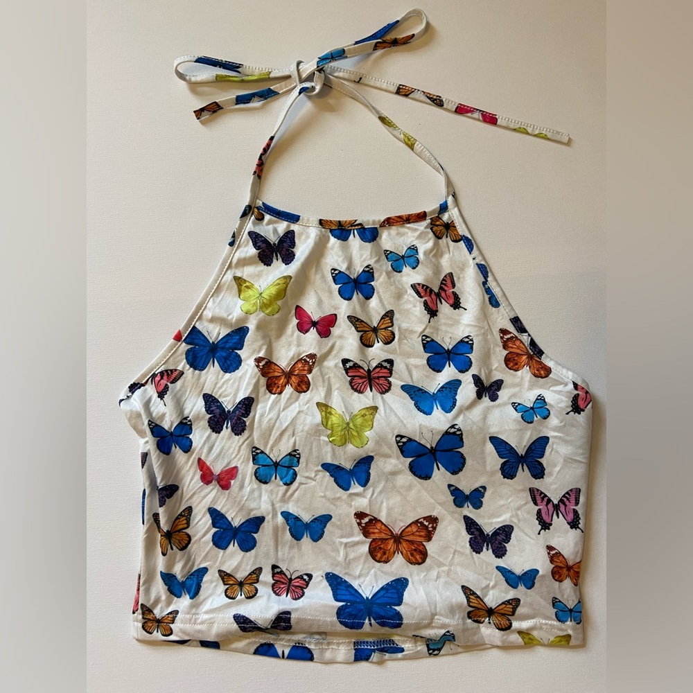 Butterfly Halter Top